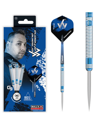 Bulls DE Jermaine Wattimena G3 90% Tungsten Steel Tip Darts