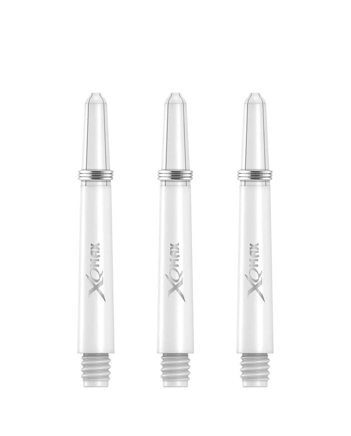 XQMax Polycarbonate Dart Shafts - White