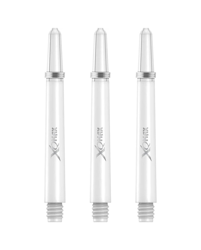 XQMax Polycarbonate Dart Shafts - White