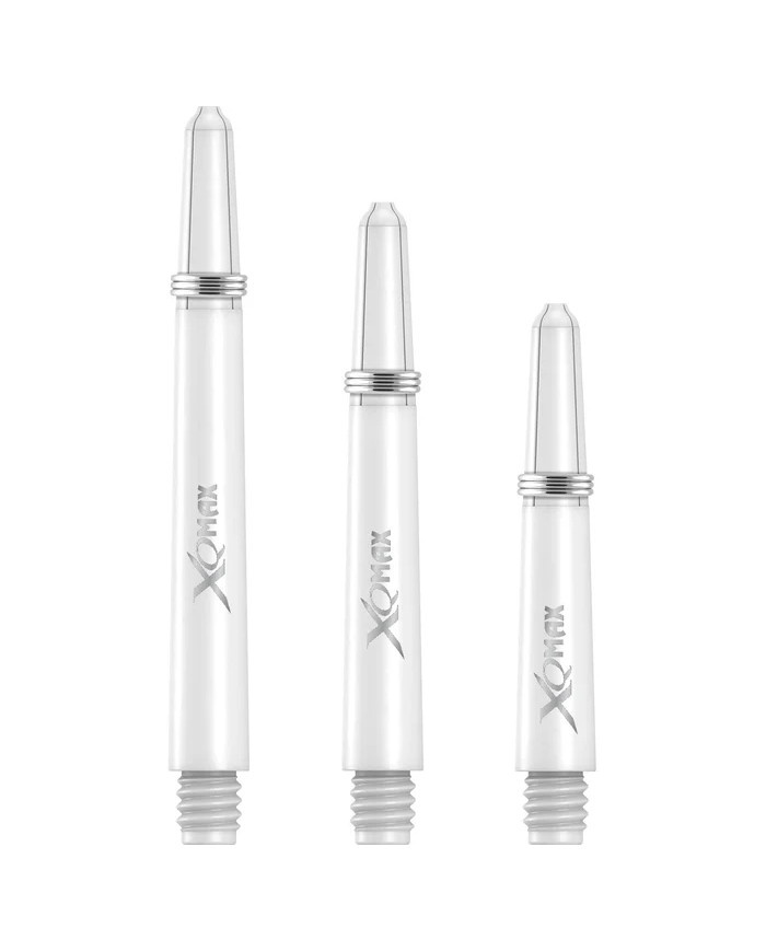 XQMax Polycarbonate Dart Shafts - White